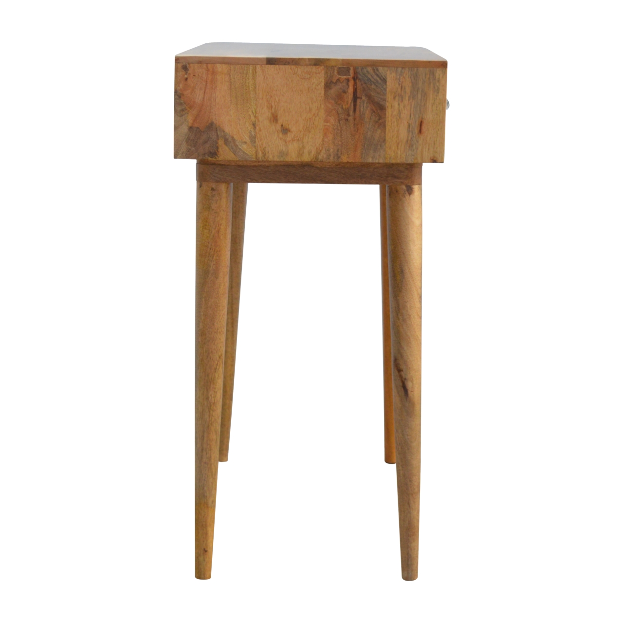 Solid Mango Wood Mango Wood Bone (Mother of Pearl) Inlaid Two Drawer Console1 - Image 7