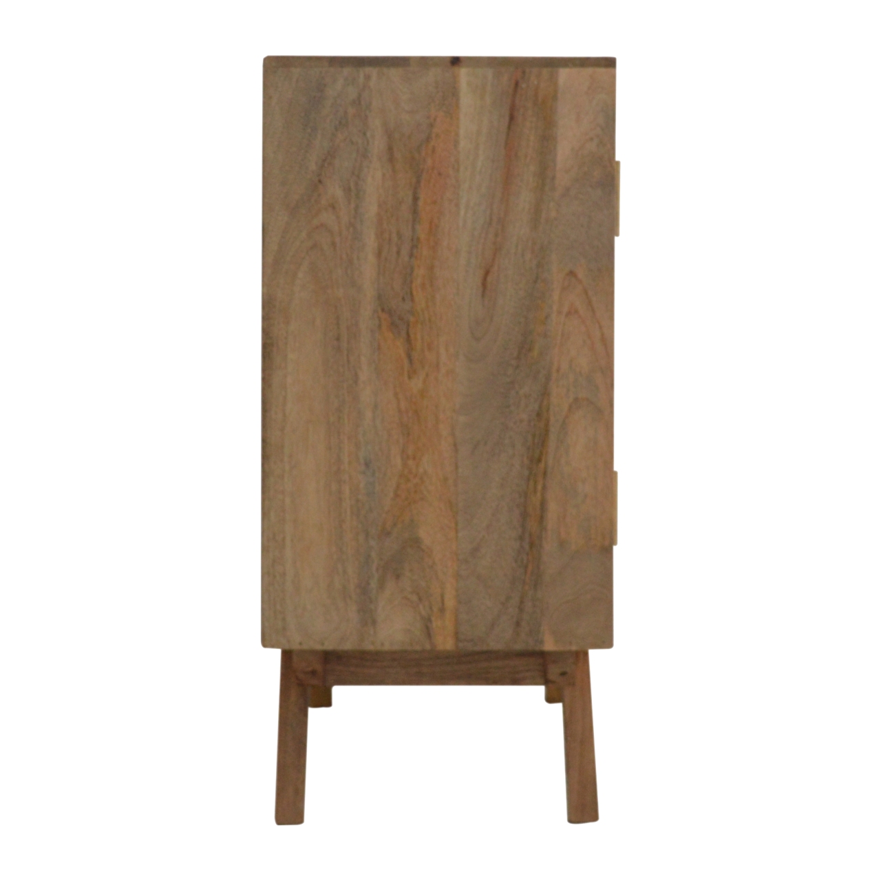 Solid Mango Wood Two Tone Hand Painted Cabinet - Image 8