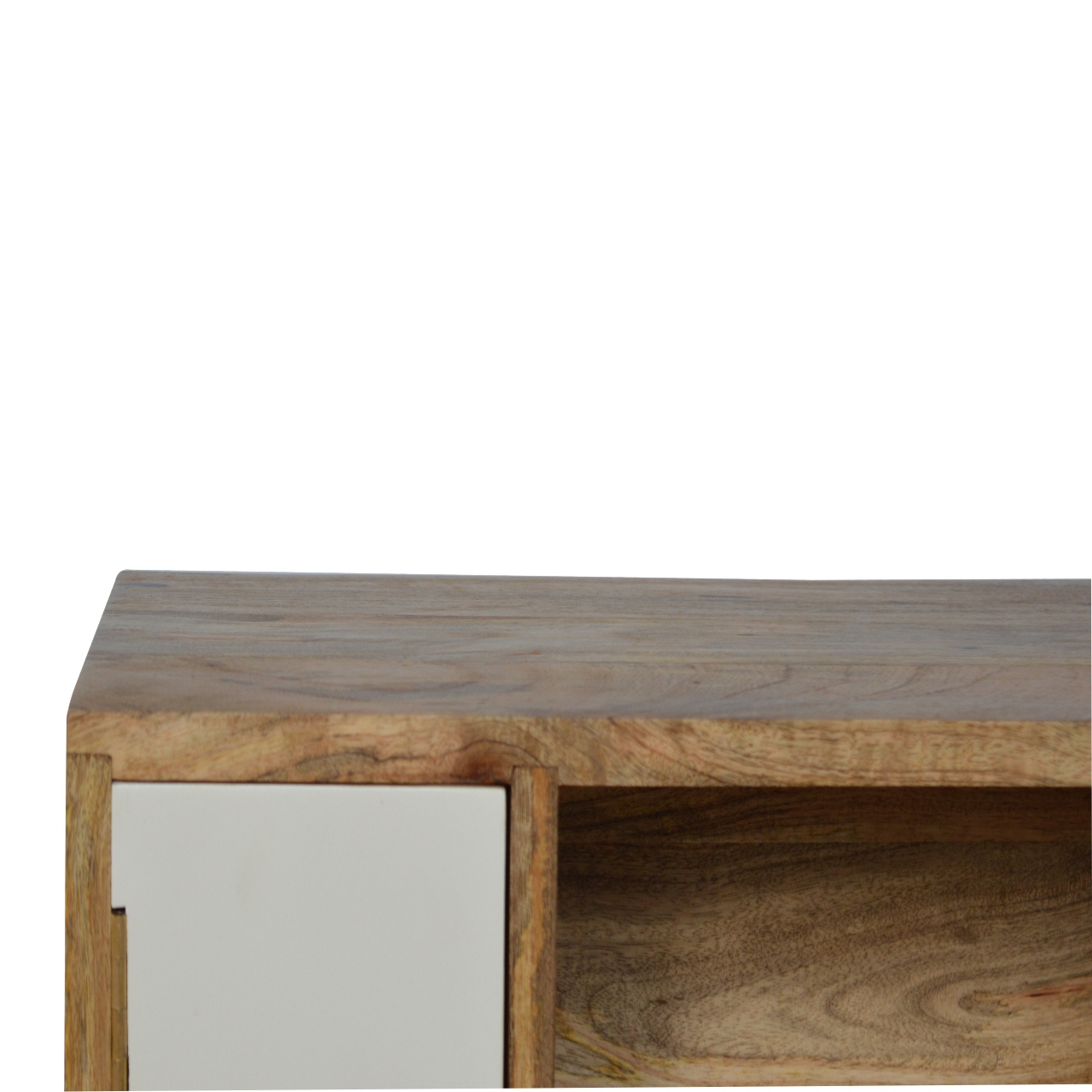 Solid Mango Wood Solid Wood Tripod Bedside - Image 3