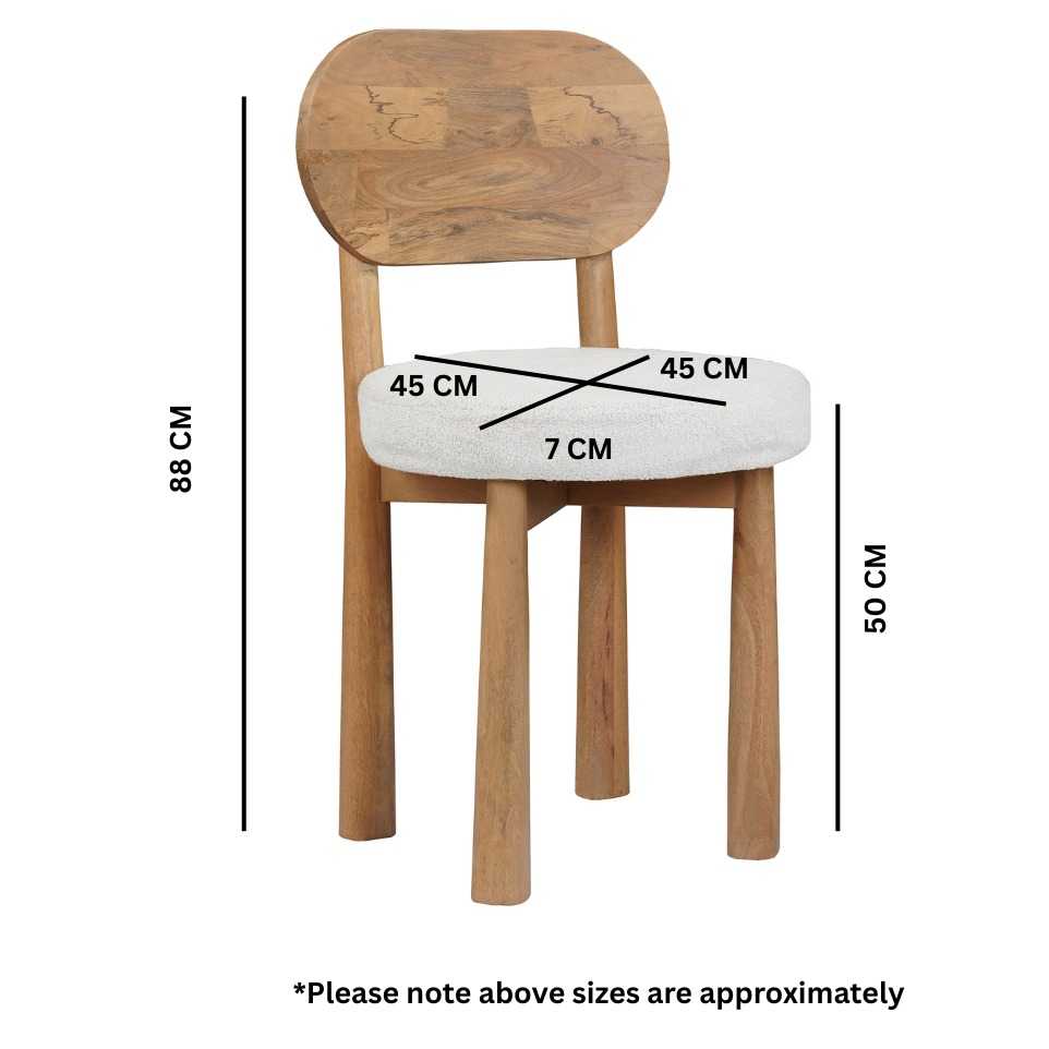 Austin Solid Wood Dining Chair ( Set of 2) - Image 6