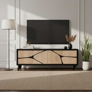 Boho Large Low Board TV Cabinet
