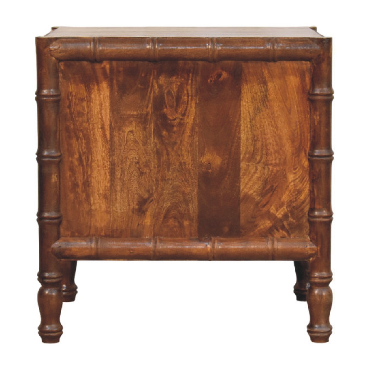 Bamboo Framed Bedside Table - Image 8