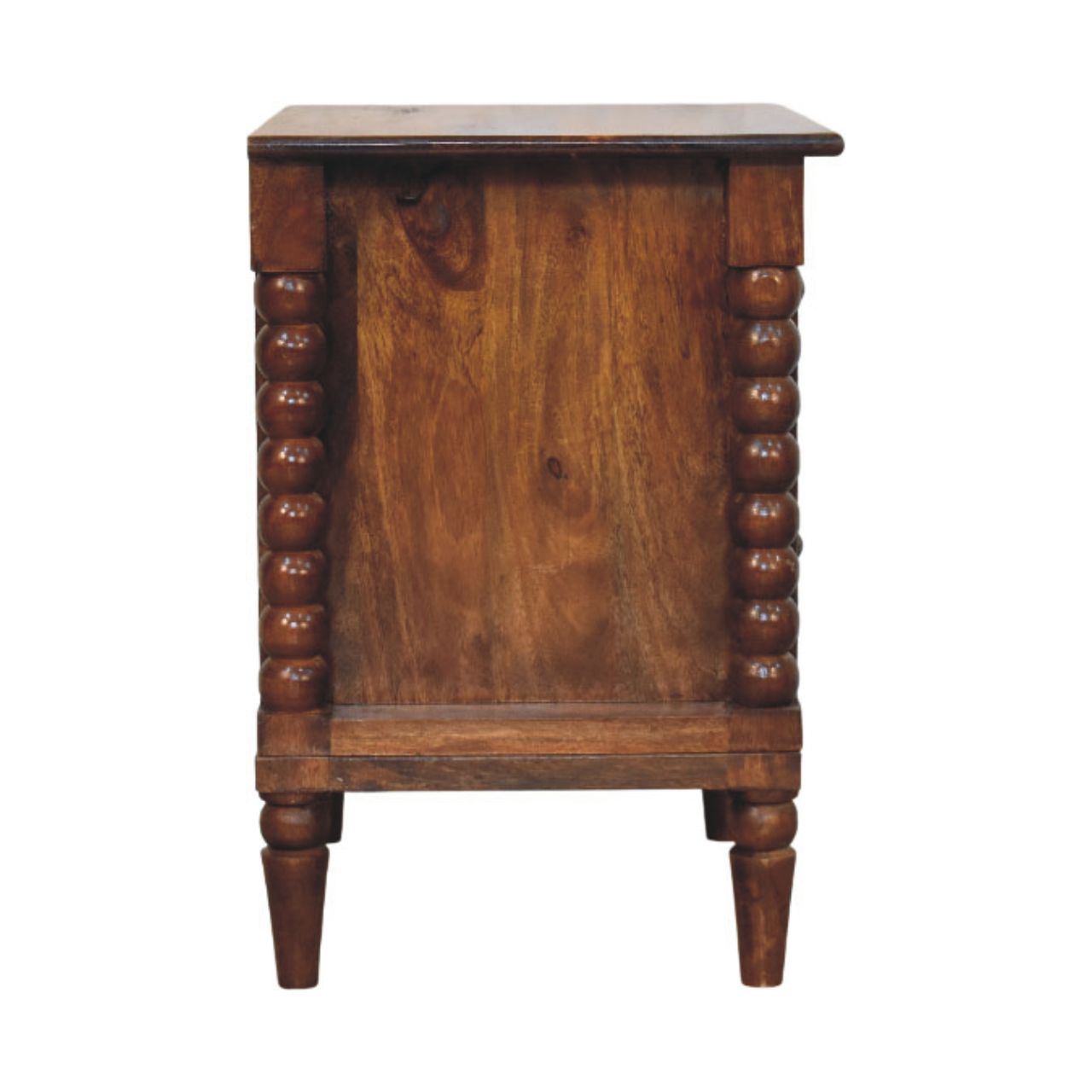 Spindle Beaded Bedside Table - Image 8