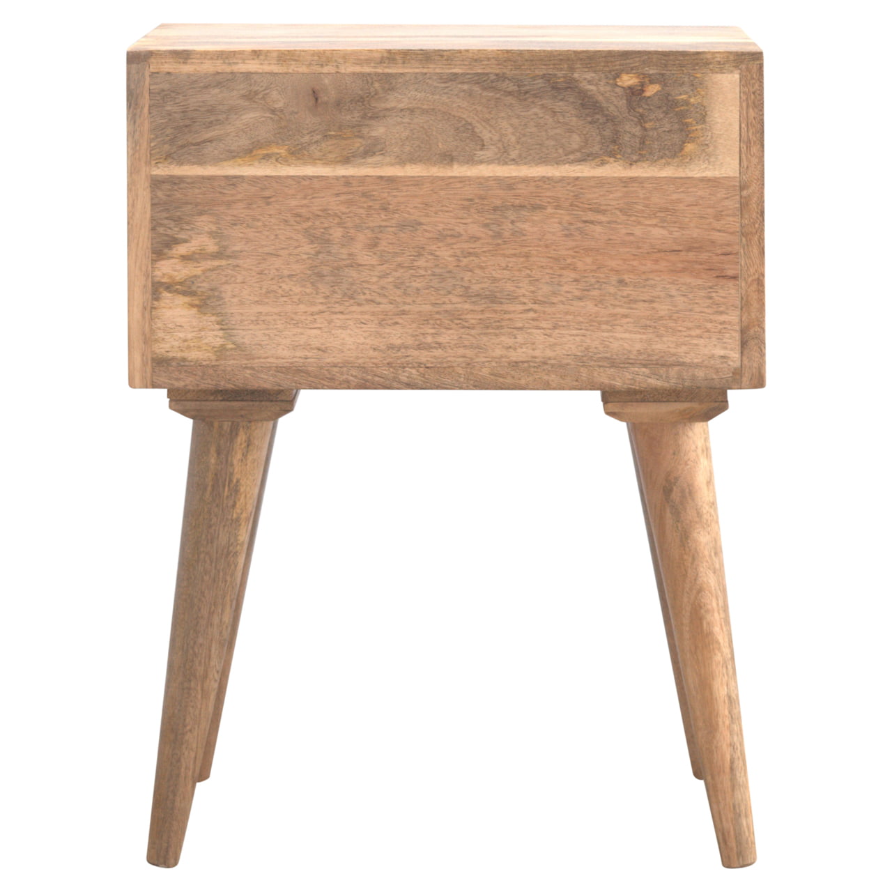 Solid Mango Wood Modern Solid Wood Bedside - Image 7