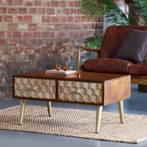 Edison Coffee Table with 2 Drawers